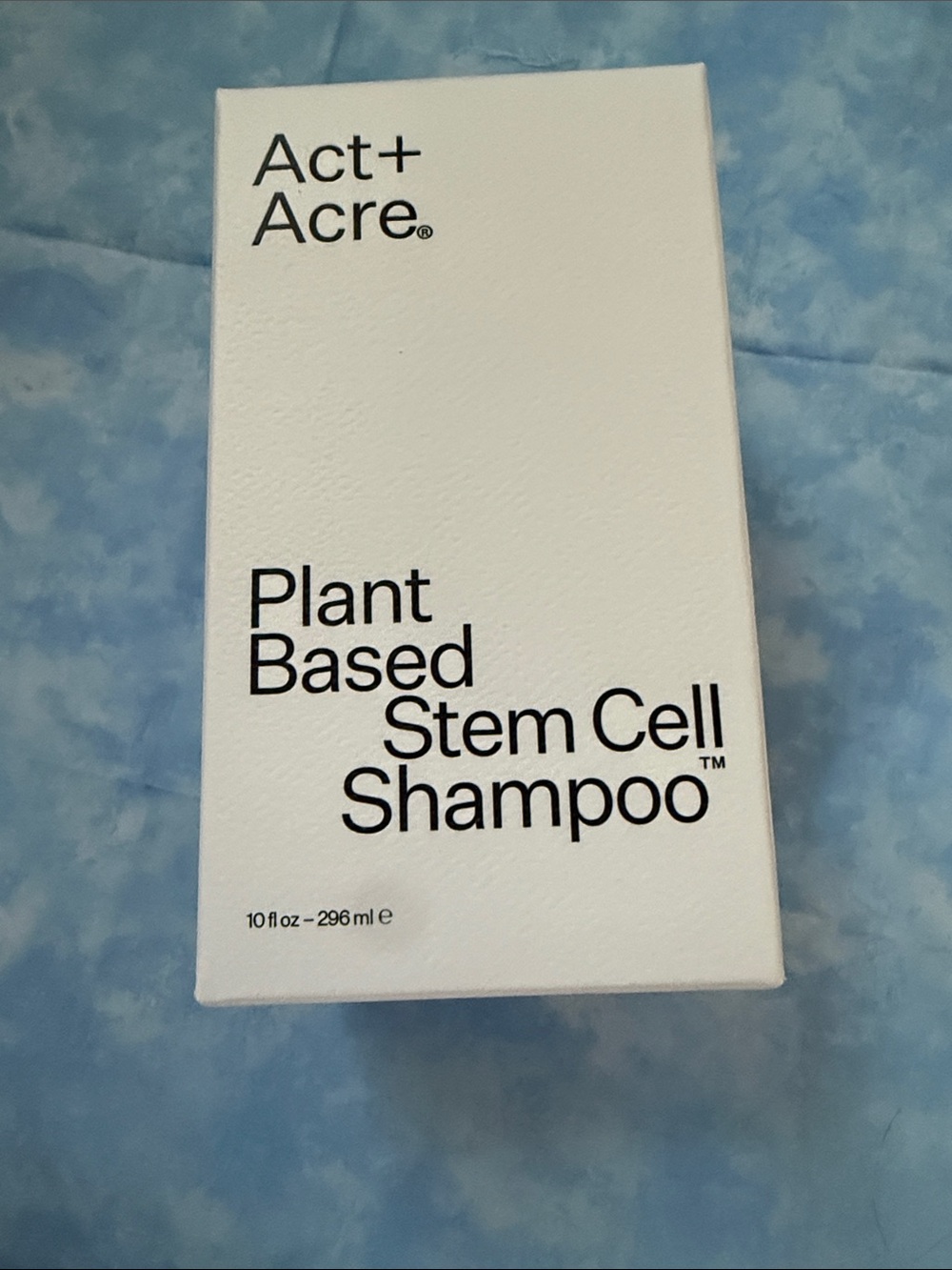 *NEW 10oz* Act+Acre Plant Based Stem Cell Shampoo - White Packaging